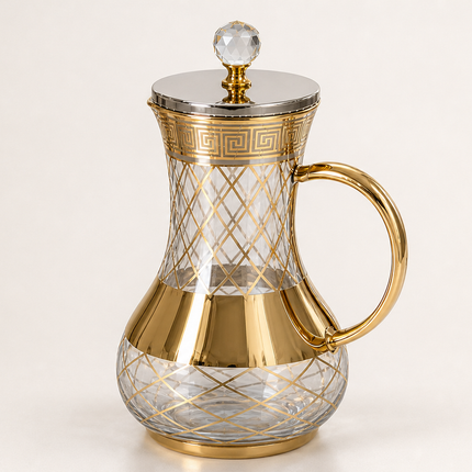 جک گیلاس آب‌خوری طلایی
